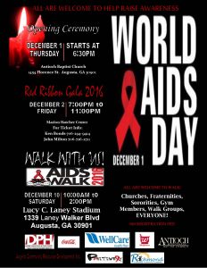 13 DOD: Day 1_World AIDS Day Opening Ceremony @ Antioch Baptist Church | Augusta | Georgia | United States
